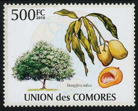 Mango Tree Flora Plant Fruit Nature Individual Stamp Mint NH