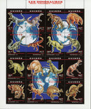 Dinosaur Jurassic Cretaceous Triassic Souvenir Sheet of 9 Stamps