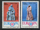 Northern Cyprus Europe Sculpture Art Serie Set of 2 Stamp Mint NH