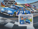 Daytona 500 Ryan Newman Dodge Racing cars Souvenir Sheet MNH