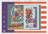 Soccer World Cup Sports Ball USA Sov. Sheet MNH