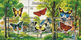 Malawi Butterfly Flower Insect Nature House Souvenir Sheet of 6 Stamps Mint NH