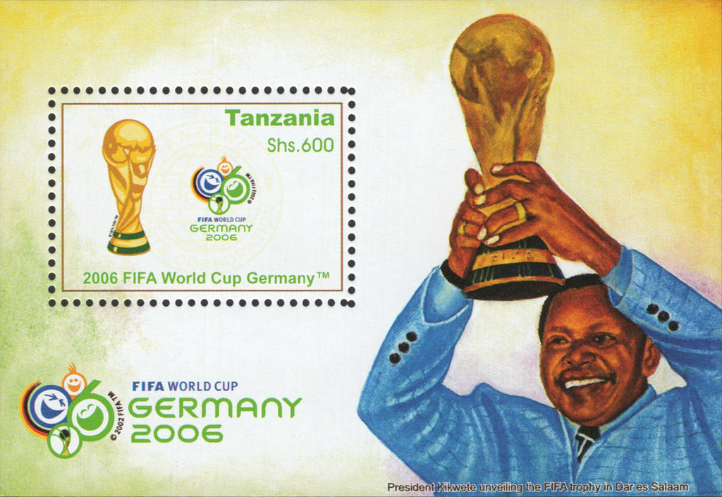 Soccer Sport Cup Winner Souvenir Sheet Mint NH