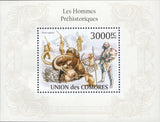Prehistoric Man Homo Sapiens Souvenir Sheet Mint NH
