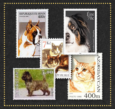 Domestic Animals Stamps