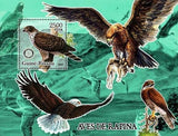 Birds of Prey Stamp Eagle Falcon Raptors Rotary Logo S/S MNH #3243 / Bl.540