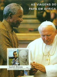 Pope Stamp John Paul II Travels in Africa Charity S/S MNH #2627 / Bl.442