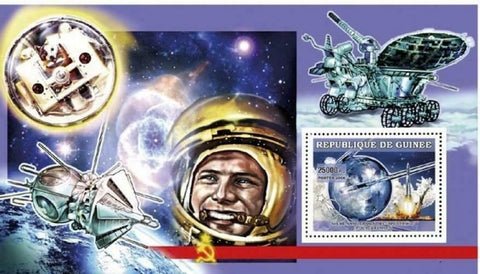Sputnik I Stamp First Satellite USSR Soviet S/S MNH #4533 / Bl.1111