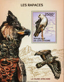 Raptors Stamp Bird Eagle Falcon Elanus Axillaris Pernis Apivorus S/S MNH
