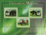 Dinosaur Stamp Albertosaurus Kentrosaurus Tyrannosaurus Rex S/S MNH #4710-4712