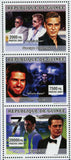 American Stars Stamp Brad Pitt George Clooney Tom Cruise S/S MNH #4950-4952