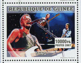 Music Stars Stamp Robbie Williams The Rolling Stones Sting S/S MNH #4914-4916