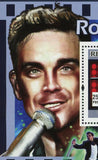 Robbie Williams Stamp Musician Artist Music Rock Pop S/S MNH #4937 / Bl.1310