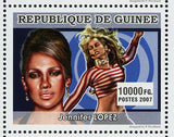 Music Stars Stamp Celine Dion Jennifer Lopez Beyonce Knowles S/S MNH #4923-4925