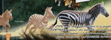 Lion Stamp Panthera Leo Equus Zebra Landsat 7 Melvis Jones Wild Animal S/S MNH