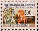Owls Stamp Bird Tyto Alba Strix Woodfordi Strix Aluco S/S MNH #6424-6429