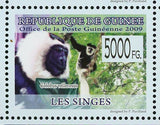 Monkeys Stamp Cercopithecus Diana Procolobus Verus Colobus Vellerosus S/S MNH