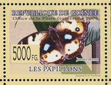 Butterflies Stamp Acheronita Atropos Charaxes Pollux Papilio Dardanus S/S MNH