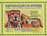 Wild Animals Stamp Panthera Leo Panthera Pardus Pardus Profelis Aurata Lion MNH