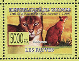 Wild Animals Stamp Panthera Leo Panthera Pardus Pardus Profelis Aurata Lion MNH