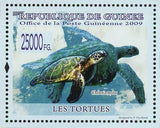 Turtles Stamp Chelonia Mydas Pelomedusa Subrufa S/S MNH #6415 / Bl.1663