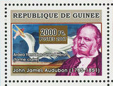 Birds Art Stamp John James Audubon Alexander Wilson John Gould S/S MNH #4857