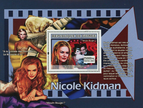 Nicole Kidman Stamp Moulin Rouge Actress Movies The Golden Compass S/S MNH #4987