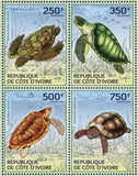 Turtles Stamp Lepidochelys Olivacea Eretmochelys Imbricata S/S MNH #1524-1527