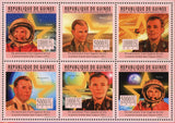 Space Stamp First Man in Space 1961 Yuri Gagarin S/S MNH #8460-8465