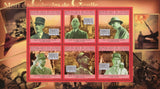 Charles De Gaulle Stamp Historical Figure President France S/S MNH #7752-7757