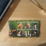 Dogs Stamp Labrador Beagle Fox-terrier Yorkshire Justin Timberlake Bill Clinton