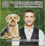 Dogs Stamp Labrador Beagle Fox-terrier Yorkshire Justin Timberlake Bill Clinton