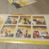Dogs Stamp Cocker Spaniel King Charles Spaniel Weimaraner Shetland S/S MNH