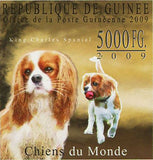 Dogs Stamp Cocker Spaniel King Charles Spaniel Weimaraner Shetland S/S MNH
