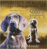 Dogs Stamp Cocker Spaniel King Charles Spaniel Weimaraner Shetland S/S MNH