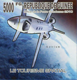 Space Tourism Stamp Aircrafts Virgin Galactic Astrum Probe Richard Branson S/S