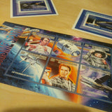 Space Tourism Stamp Aircrafts Virgin Galactic Astrum Probe Richard Branson S/S