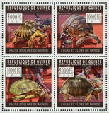 Turtles Stamp Astrochelys Radiata Geochelene Pardalis S/S MNH #8304-8307