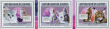 Cats Stamp British Longhair Khao Manee Maine Coon S/S MNH #8903-8905