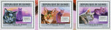 Cats Stamp Nebelung Ocicat Singapura Sokoke Toyger S/S MNH #8906-8908