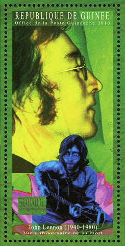 John Lennon Stamp Butterflies Pieris Brassicae The Beatles S/S MNH #7976/Bl.1892