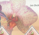Orchids Stamp Flower Lycaste Skinneri Plant Nature S/S MNH #8543-8545 / Bl.1979