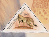 Cheetah Stamp The Beasts Acinonyx Jubatus Wild Animal S/S MNH #8715-8717