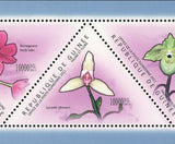 Orchids Stamp Bulbophyllum Echinolabium Paphiopedilum Maudiae S/S MNH #8538-8542