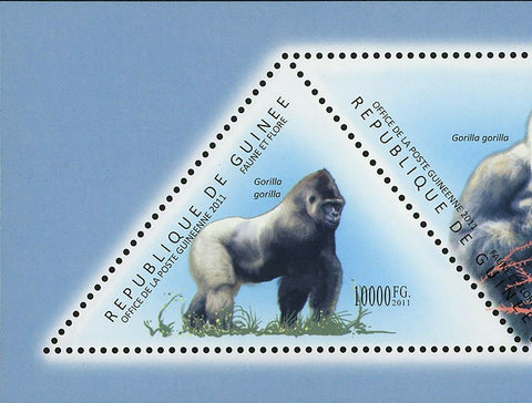 Birds Stamp Ephippiorhynchus Senegalensis Leptoptilos Crumeniferus Mycteria MNH