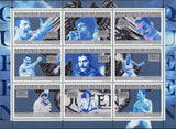 Queen Stamp Music Artist Band Freddie Mercury S/S MNH #7439-7447