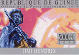 Jimi Hendrix Stamp Music Artist Guitarist S/S MNH #7389-7397