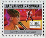 Whitney Houston Stamp Beyonce James Brown Alicia Keys S/S MNH #9131-9133