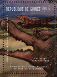 Reptiles Stamp Hexaprotodon Liberiensis Loxodonta Africana Mecistops S/S MNH