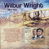 Wilbur Wright Stamp First Airplane Aviation Flight S/S MNH #9219 / Bl.2093